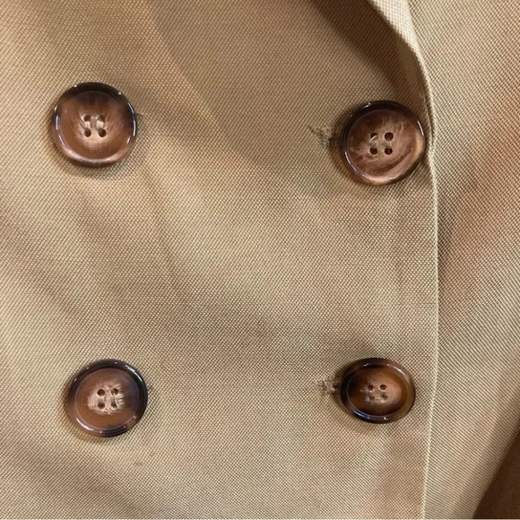 ASTR THE LABEL Sz XL Double Breasted Vintage Gold Lined Blazer Jacket w/ Pockets - Picture 2 of 11